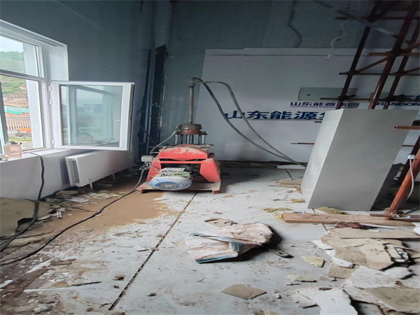 浑江地基基础下沉墙体裂缝加固注浆顶升施工